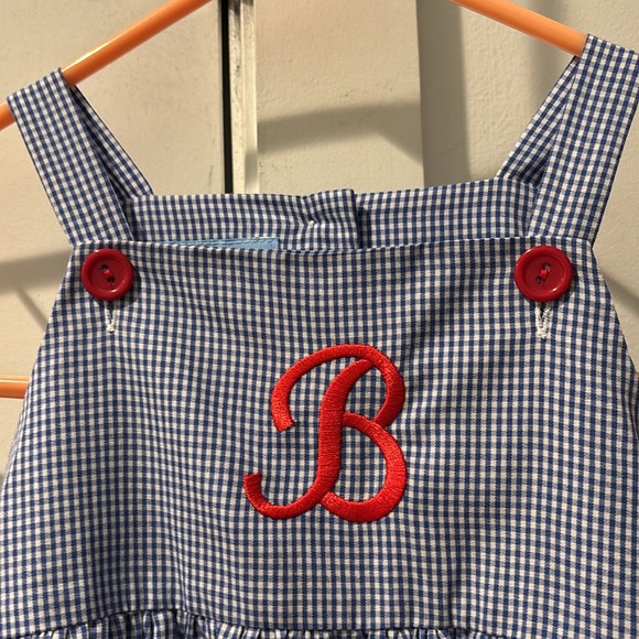 NWT Gingham Dress (18 m) - Picture 2 of 3